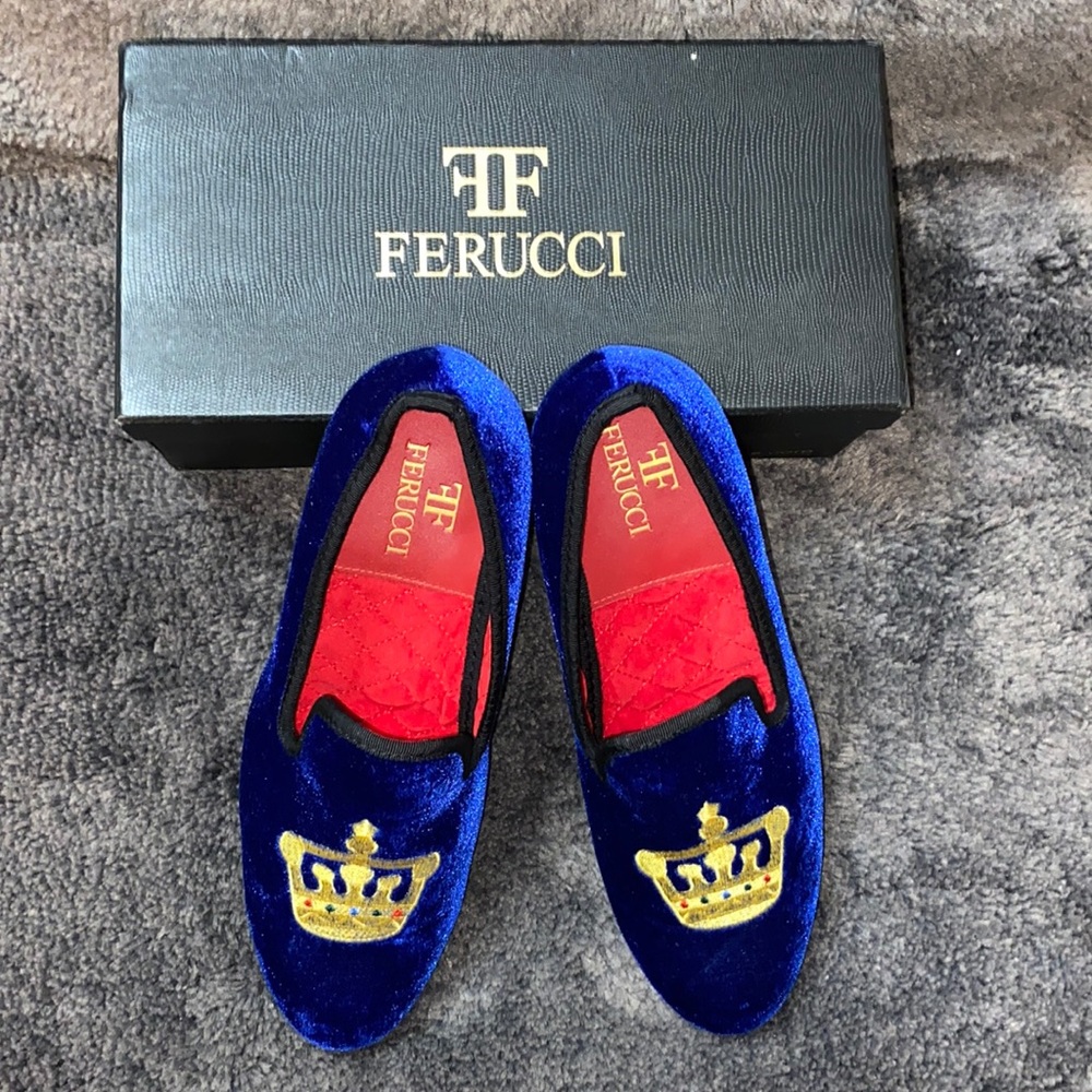 Faux Suede Slip-On Dress Shoe